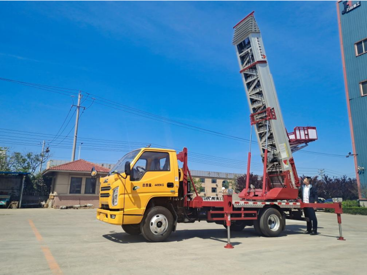 济南天桥常年租赁32米云梯车